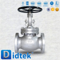 Didtek 6 &#39;&#39; 300LB CF8M Flange End Stem Globe Valve com desenho